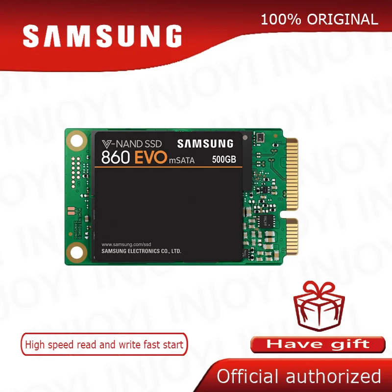 SAMSUNG Msata 860 EVO 250g 500g 1 ТБ Внутренний твердотельный накопитель (SSD) 500 Гб компьютер