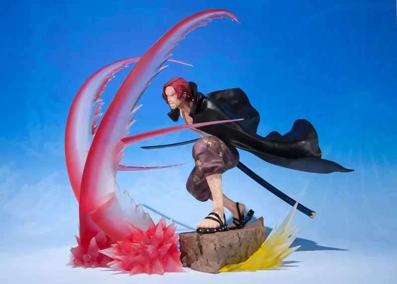 PrettyAngel-Подлинная Bandai Tamashii Наций Figuarts ZERO ONE PIECE Shanks-Haoh Color Haki-коллекция фигурок |
