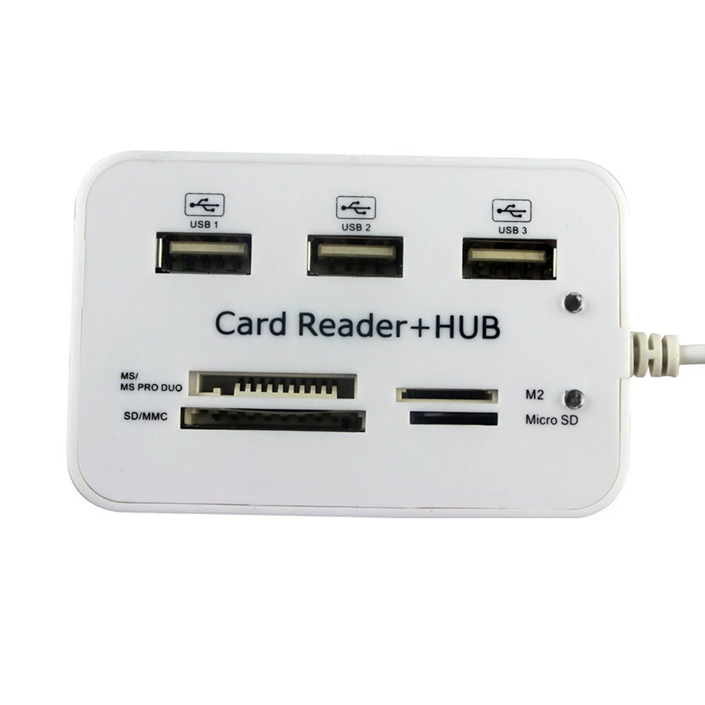 Устройство для чтения карт TF/SD/MS/M2 3 порта|Кабели USB| |