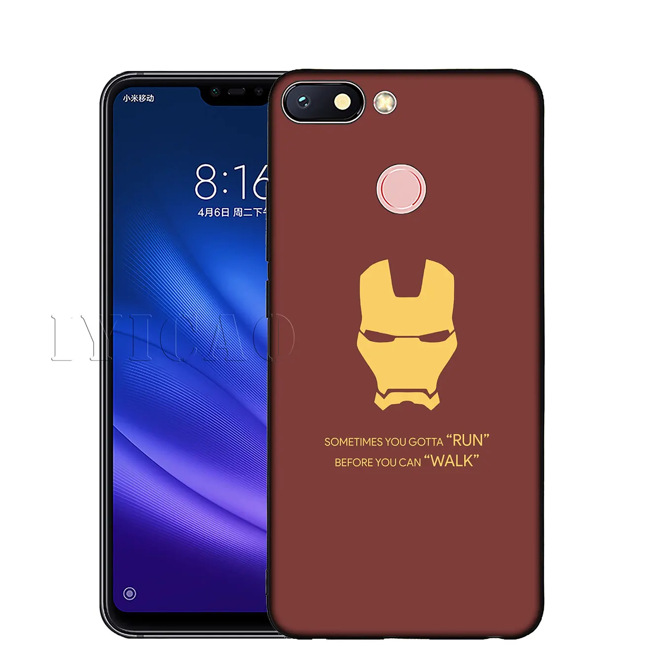 IYICAO Железный человек Marvel Мягкий силиконовый чехол для телефона Xiaomi Mi 10 9 9T CC9 CC9E 8 SE