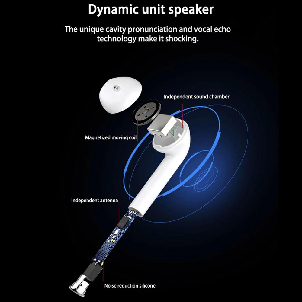 I11 TWS беспроводные наушники 5,0 Bluetooth наушники Air Mini наушники сенсорное управление микрофоном наушники гарнитура PK i10 i12