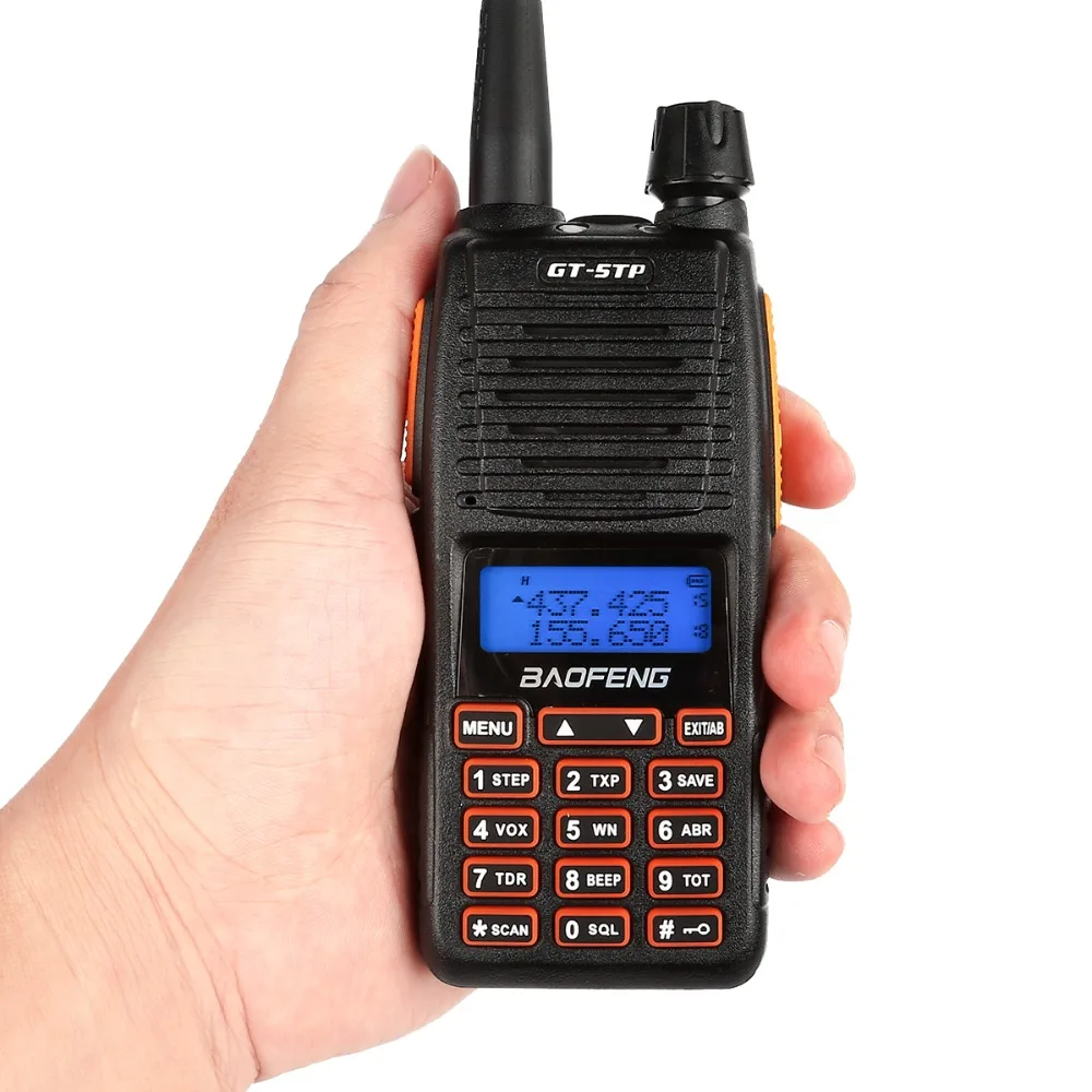 Трехдиапазонный радиоприемник Baofeng 8 Вт двухдиапазонный VHF/UHF 136 174/400 520 МГц
