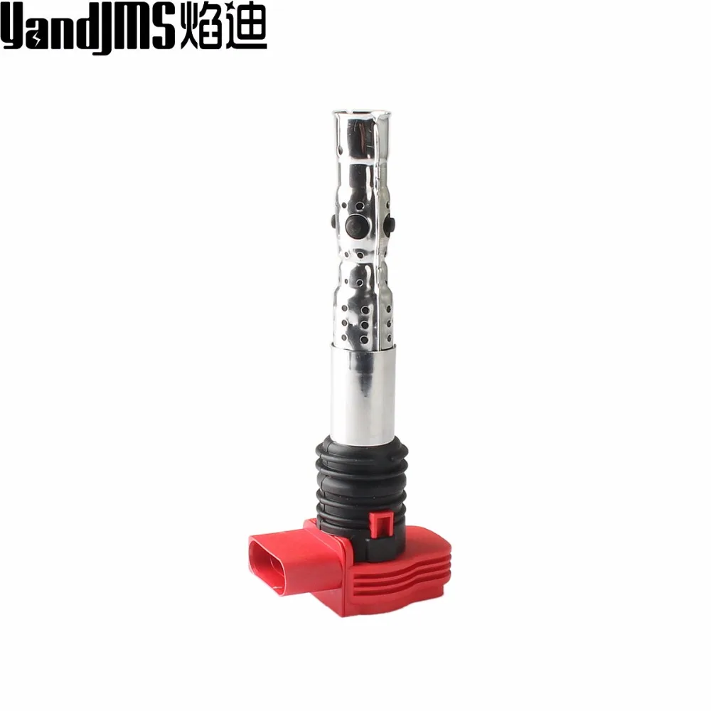 Катушка зажигания Qty1 подходит для VW Jetta Golf GTI MK4 Passat B5 Beetle Polo A4 A6 A8 TT Allroad 1 8 T 3 0 V6