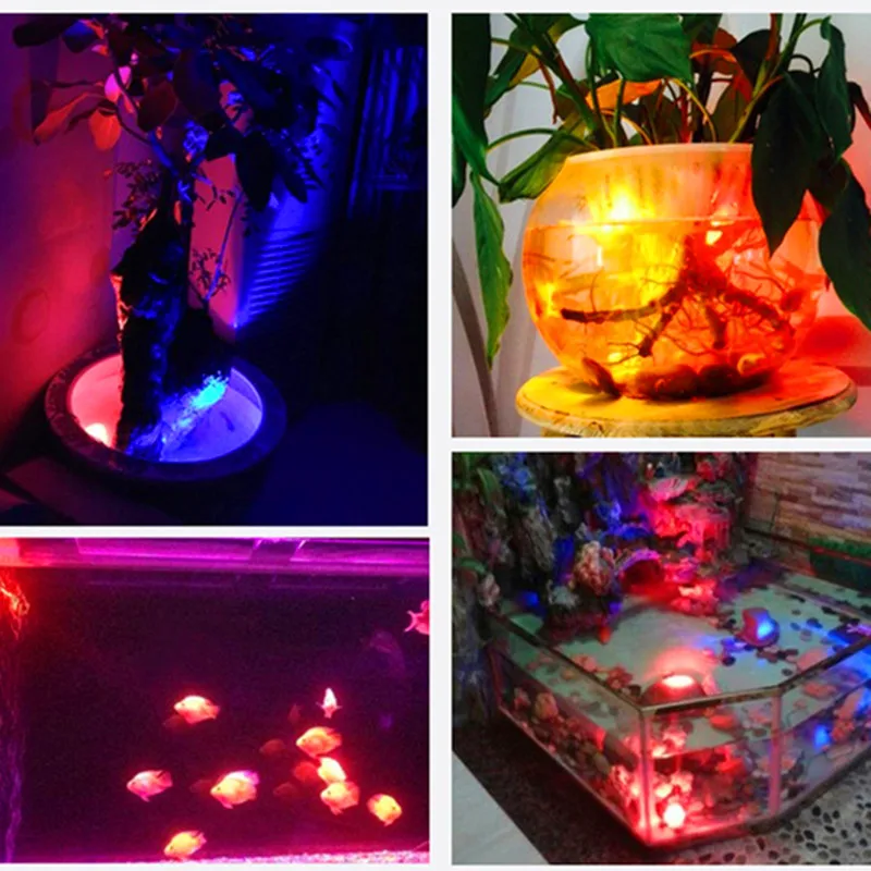 Крытый светодиодный подводный светильник Водонепроницаемый аквариумный для