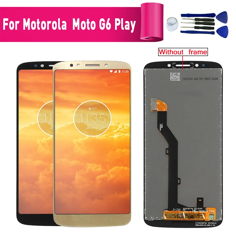 Sinpie для Motorola MOTO G6 Play XT1922-1 XT1922-2 XT1922-3 XT сборка 5.7-дюймовый мобильный экран