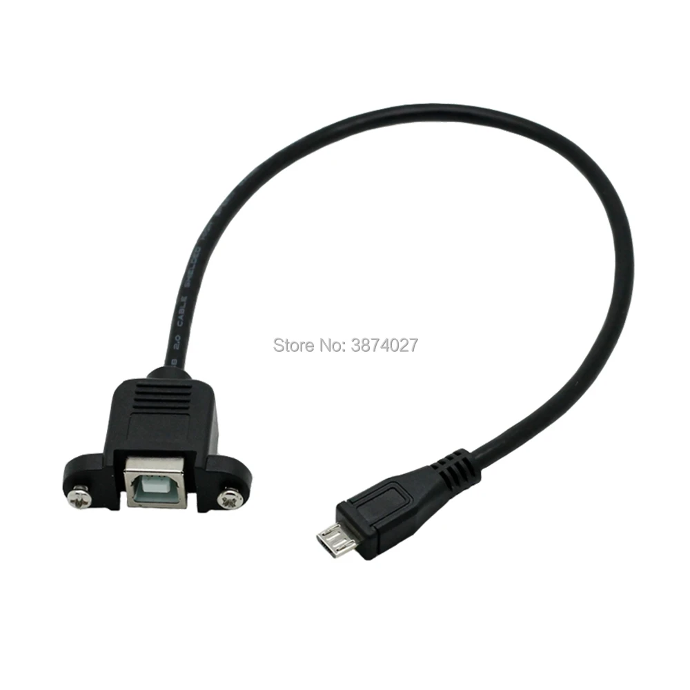 5 контактный кабель Micro USB 2 0 папа B типа мама 30 см 50 с кабелями для крепления на