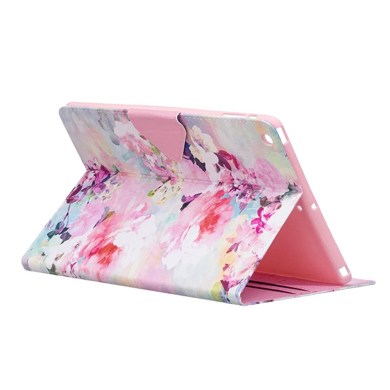 Wekays для Apple Ipad Air Ipad 5 с милым рисунком кота кожи(полиуретан) с откидной крышкой с функцией подставки чехол для IPad Air IPad 5 IPad5 9," Чехол для планшета