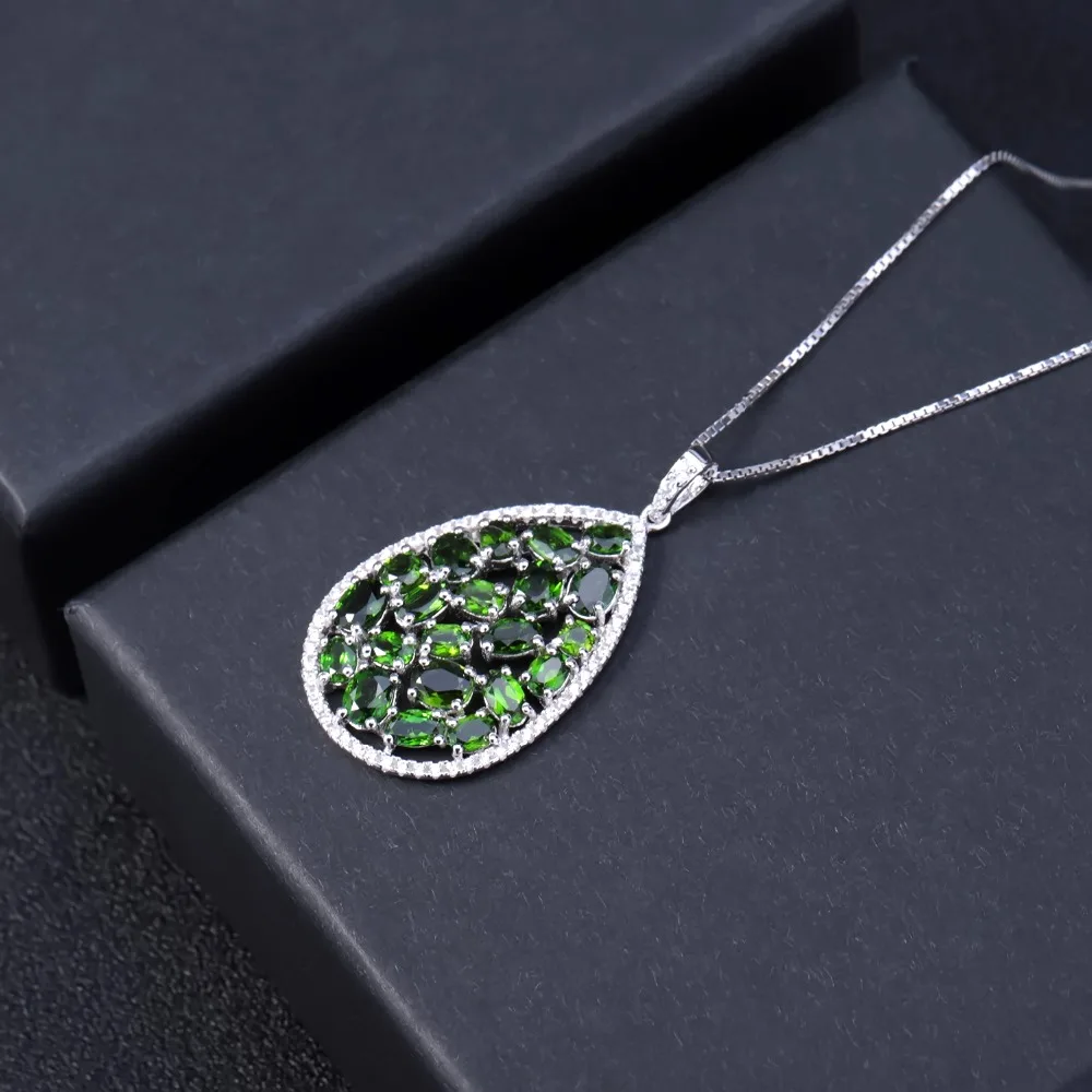 GEM'S BALLET 5.98Ct натуральный хром диопсид изысканные ювелирные изделия из