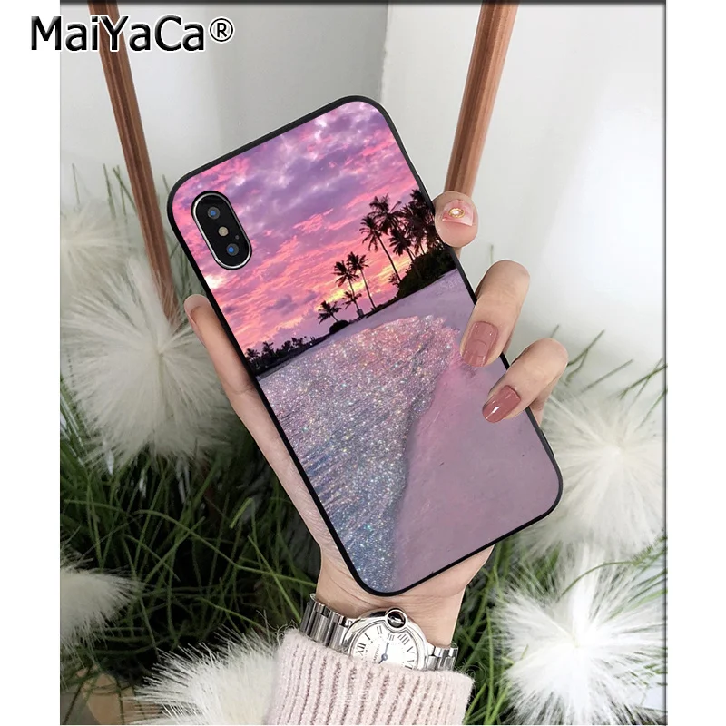 Силиконовый чехол MaiYaCa для iPhone 8 7 6 6S Plus 5 5S SE XR X XS MAX|Чехлы-накладки| |