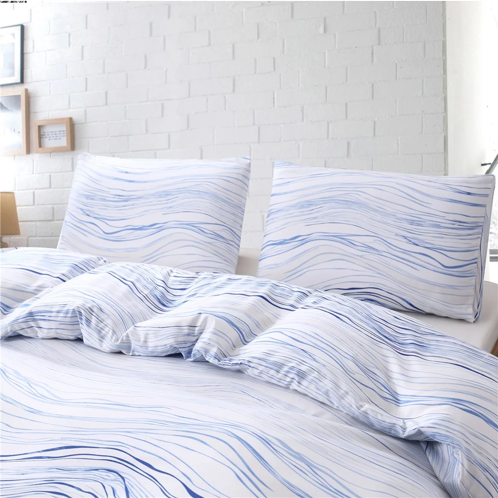 LFH 3 шт. с волнистым рисунком постельных принадлежностей мягкий Роскошные