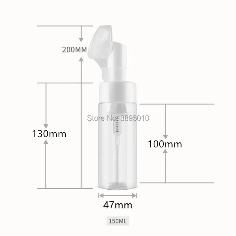 150 Pet Foaming Bottle 150cc Plastic Pump Lotion Bottle150ml Cosmetic Container F708 | Красота и здоровье