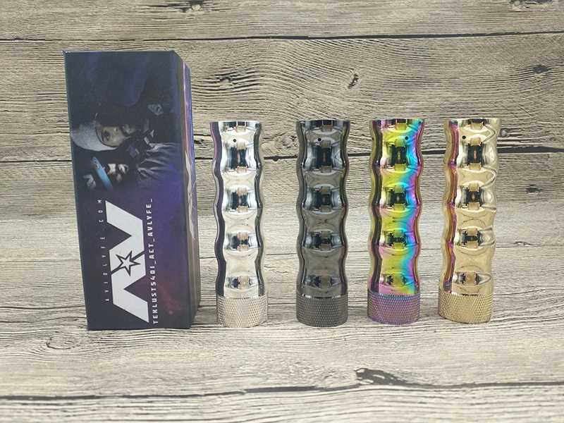 Зазор AV Houston Vape Mod Kit электронная сигарета механический мод мощность от 18650 батареи