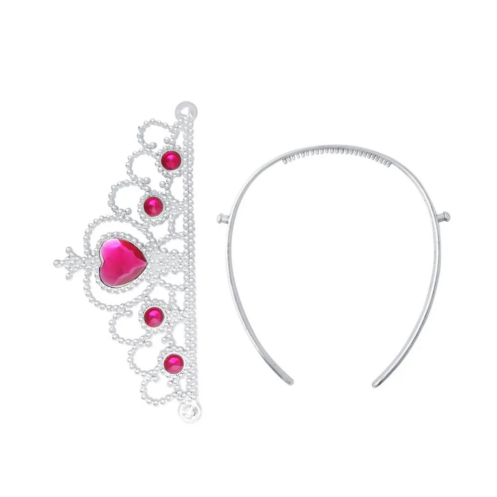 Девушка queen Princess Crown Кристалл тиара Хэллоуин Косплэй для отдыха и вечеринок подарки D