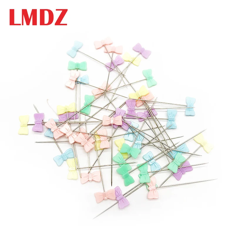 Швейная булавка LMDZ многоцветные прямые булавки для изготовления одежды вышивка