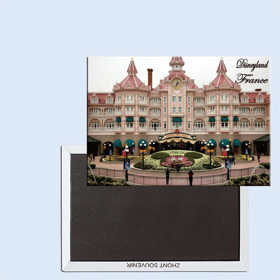 Розовый замок Франция 24258 Холодильник Магнитные Сувениры|magnetic souvenir|fridge magneticmagnetic