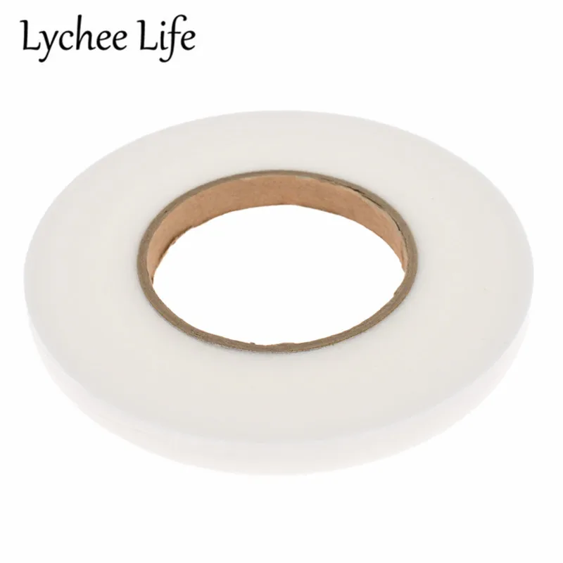 Lychee Life Двусторонняя лента с каймой, PA клей, 70 ярдов, ткань, сделай сам, ручная работа, швейная одежда, аксессуары, товары для украшения