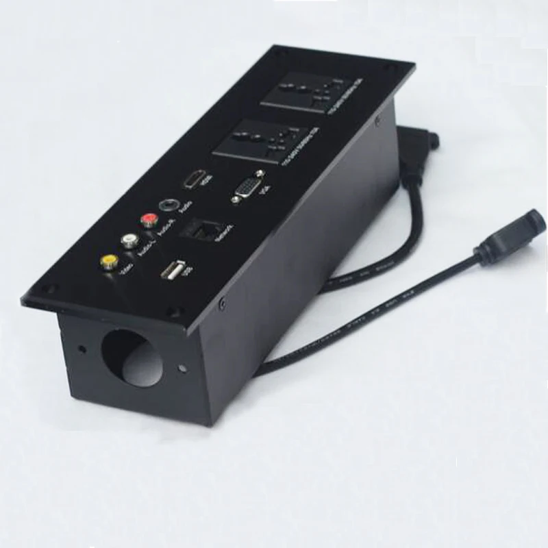 Настенная распределительная коробка для отелей многофункциональная настольная