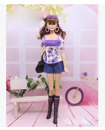 Одежда для куклы; платье; брюки для куклы Барби; 1:6; BBI362