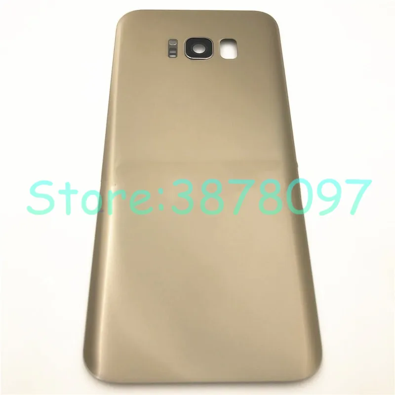 Заднее стекло для Samsung Galaxy S8 G950 G950F &amp Plus G955 G955F крышка батареи Корпус задней двери