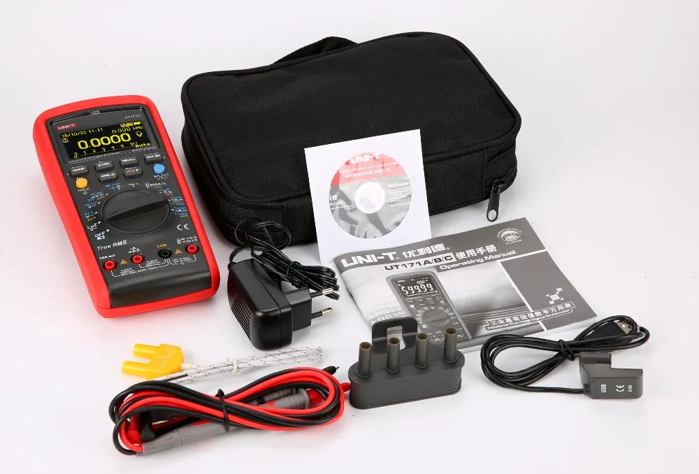 UT171C цифровой измеритель температуры N RMS AC LoZ прямоугольная волна литий ионный