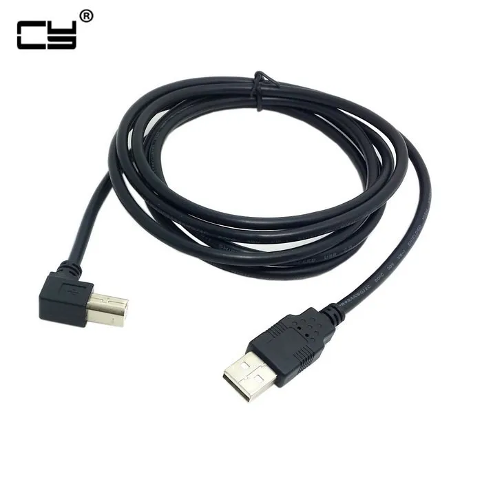 

High Quality USB 2.0 A Male to B Male Right Angled 90 Degree Printer Scanner Hard Disk Cable 3m/2m 6ft 10ft