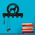 Настенные крючки I Love My weimранer, вешалка для пальто, домашний декор, подвесные крючки, держатель для ключей, крючки, органайзер, крючок