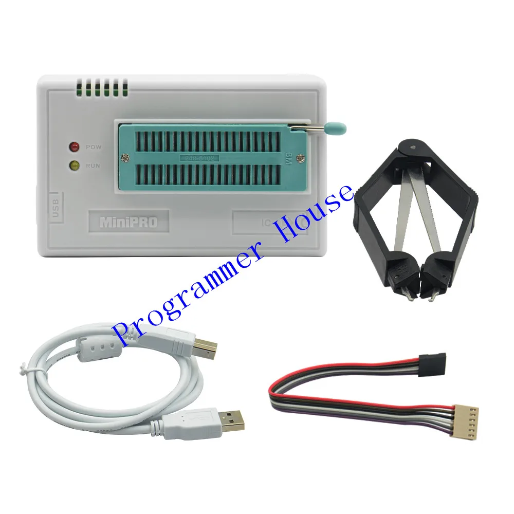 V9.00 minipro TL866II плюс высокоскоростной USB Универсальный программатор биоса+ 10 элементов IC Адаптеры лучше, чем TL866A TL866CS