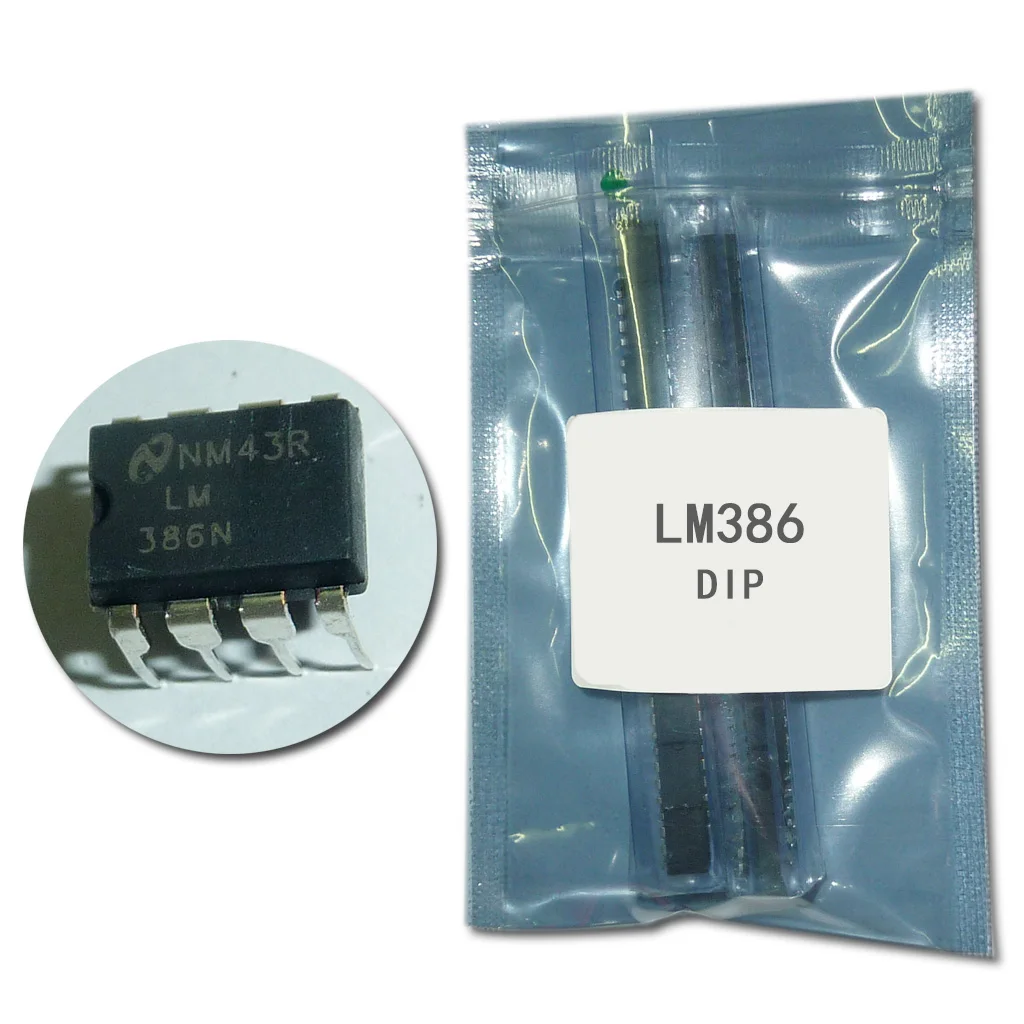 10 шт./лот LM386N-1 LM386N LM386 интегральная схема DIP-8 новый оригинальный IC | Электронные