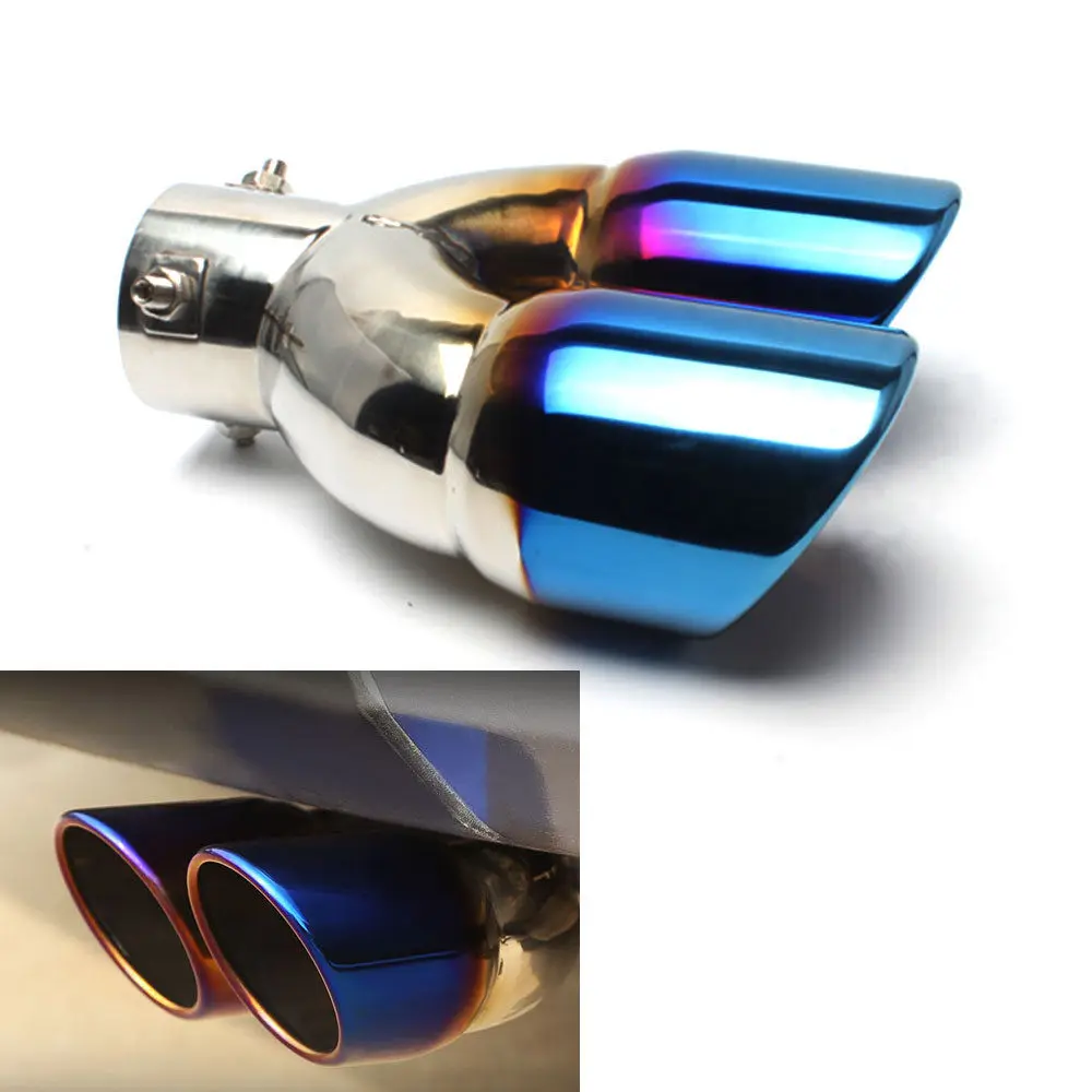 63 мм авто глушитель наконечник модифицированный автомобильный Стайлинг