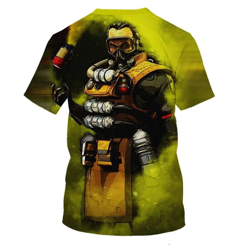 Apex Legends 3D футболка для мужчин/женщин новейшая популярная игра уличная летняя футболка с коротким рукавом в стиле хип-хоп Забавные футболки APEX