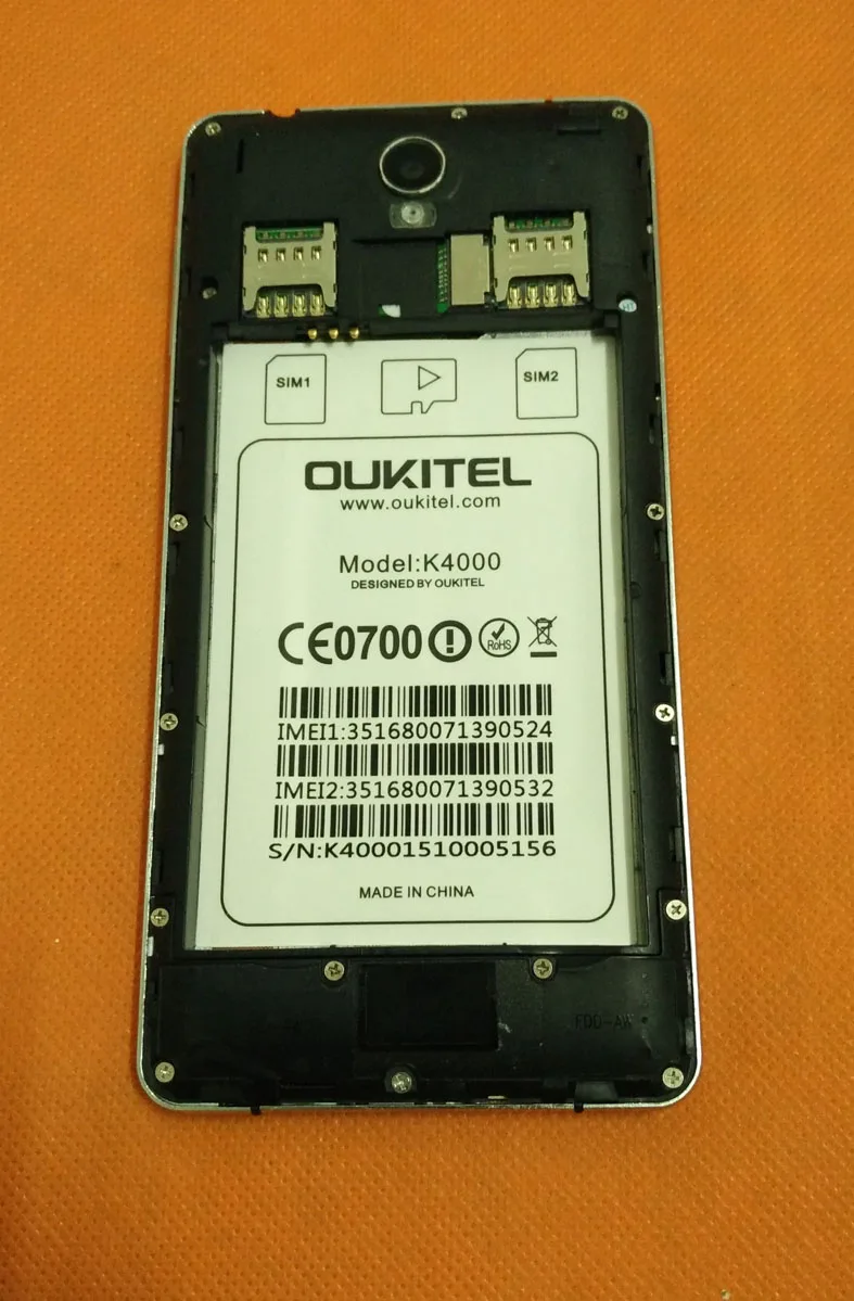 Оригинальная фото задняя камера 13.0MP модуль для OUKITEL K4000 MTK6735 Quad Core 5 0 &quotHD 1280x720
