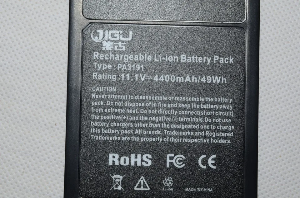Jigu батарея для ноутбука PA3191U-4BAS PA3191U-4BRS PA3191U-5BAS PA3191U-5BRS для Toshiba Portege M200 M205 M400 M405 M700 M750-10L