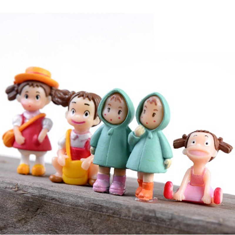 1 шт. Kawaii my neighter Totoro фигурка Hayao Miyazaki пленка миниатюрные фигурки игрушки японское