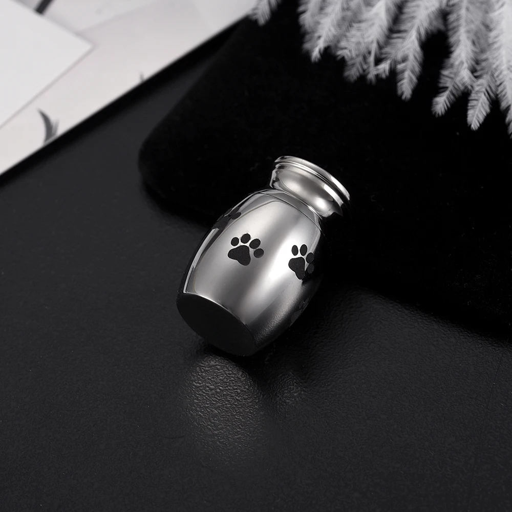 KLH0019 карта памяти для домашних животных из нержавеющей стали кошка мини урна