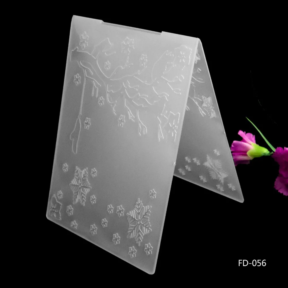 Папка для скрапбукинга со снежинками пластиковая папка сделай сам Новое