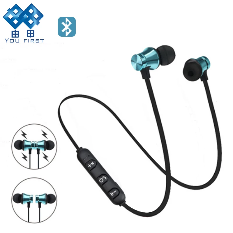 YOU FIRST Bluetooth наушники Беспроводная Спортивная гарнитура с микрофоном Ecouteur Auriculares
