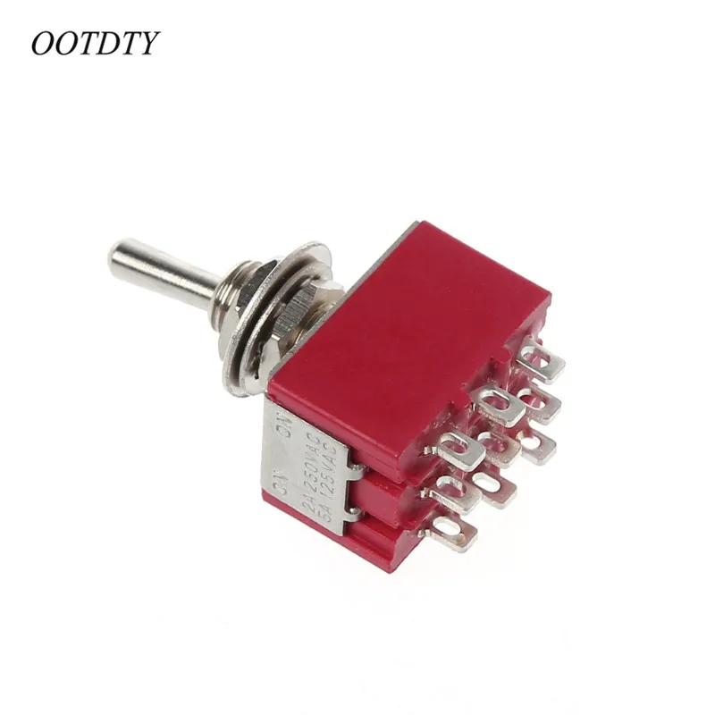 OOTDTY Mini 6 мм MTS 302 переключатель 9 контактный 2 позиционный ON/ON 5A/125VAC 2A/250VAC|switch|position