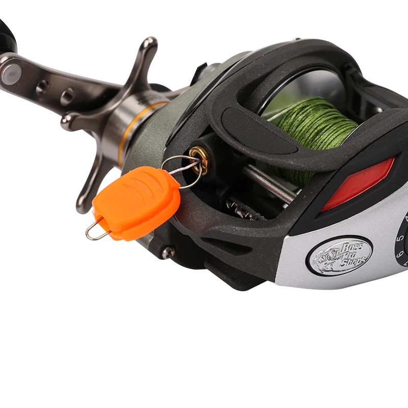 4 шт. baitcasing катушка держатель лески Пряжка для стопора Хранитель зажим рыболовные