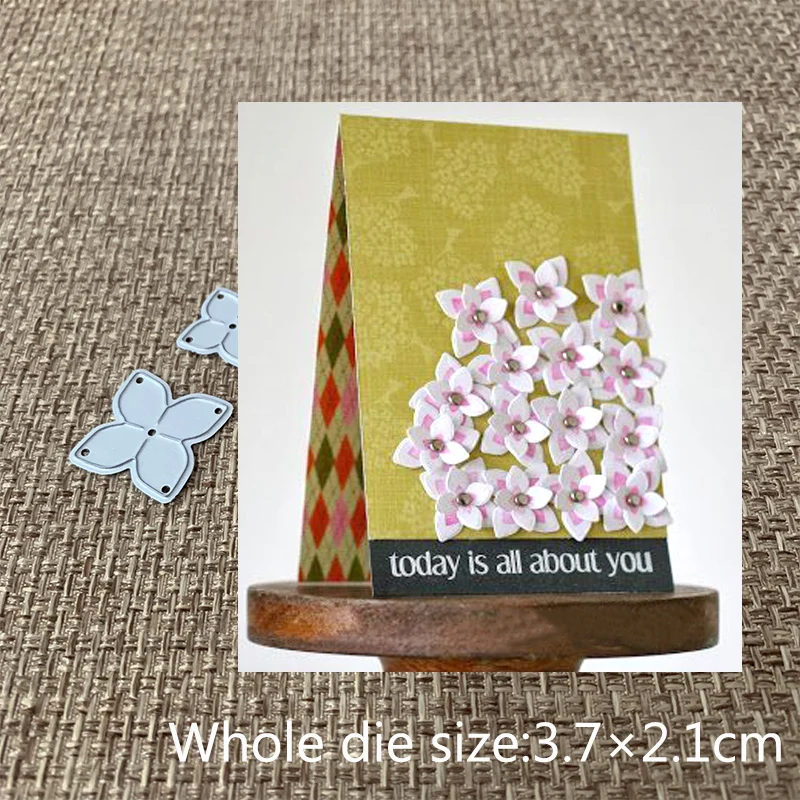 XLDesign крафт штампы для резки металла 2 шт милые маленькие цветы бумажные карточки