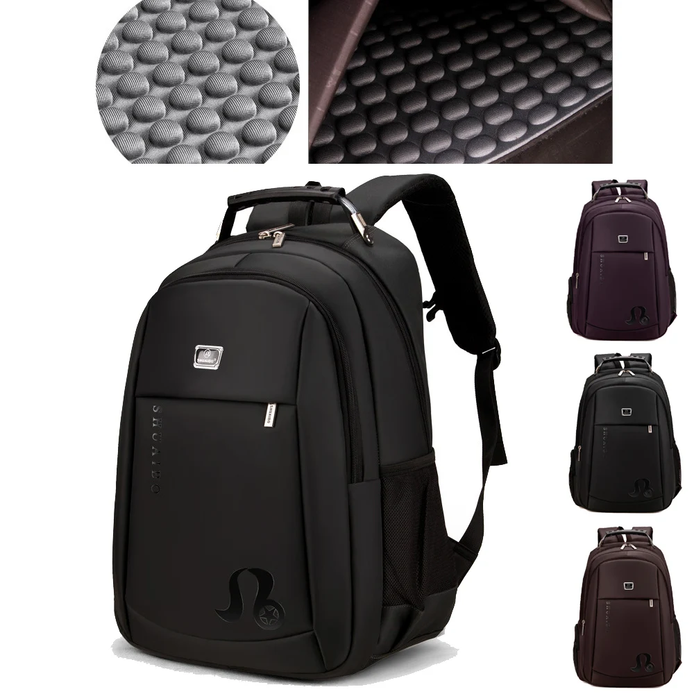 Reinforcing handle 15 15.6 Inch Shockproof Waterproof Nylon Laptop Notebook Backpack Bags Case for Business Men Women | Компьютеры и