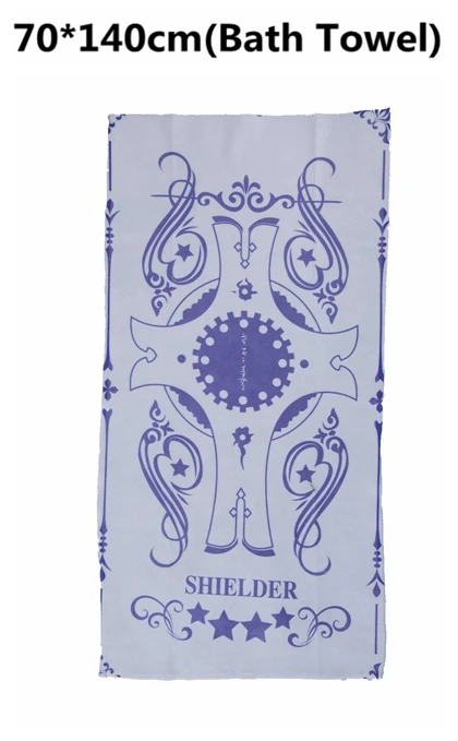 Shielder-70x140cm Аниме JK Shielder линейка Мститель Жанна д 'Арк альтер пляжное полотенце для ванной лица Фэйт Жанна д' Арк сабля Косплей Маска мочалка - Цвет: Shielder-70x140cm