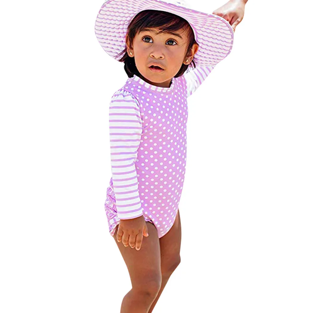 Детские купальники для девочек детские слитные из полиэстера купальный костюм