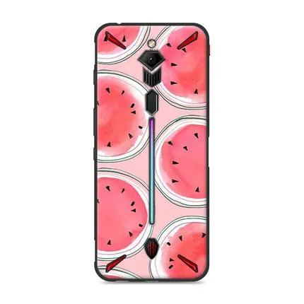 Чехол с рисунком для Nubia Red magic 3 тонкий мягкий чехол для Nubia Redmagic 3 Ударопрочный силиконовый чехол для задней панели красный magic3 - Цвет: A10