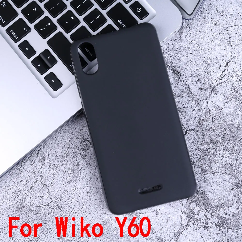 Чехол для Wiko View 3 View 3 Pro Y60 View 3 Lite, матовый чехол для телефона, мягкий силиконовый кошеек из ТПУ, противоударный черный чехол для телефона Wiko