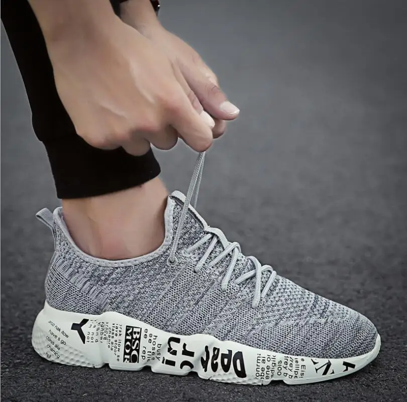 Woven Men Casual Shoes Breathable Male Tenis Masculino Zapatos Hombre Sapatos Outdoor Sneakers | Обувь