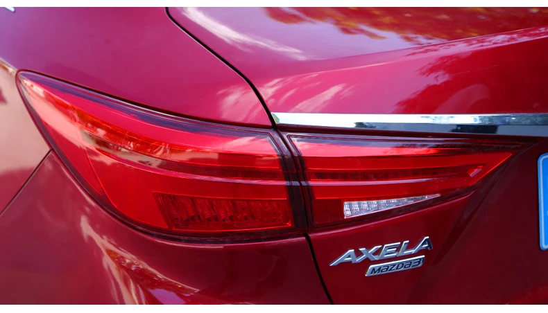 LONGDING светильник стайлинга автомобилей задний фонарь для Mazda 3 Axela светодиодный