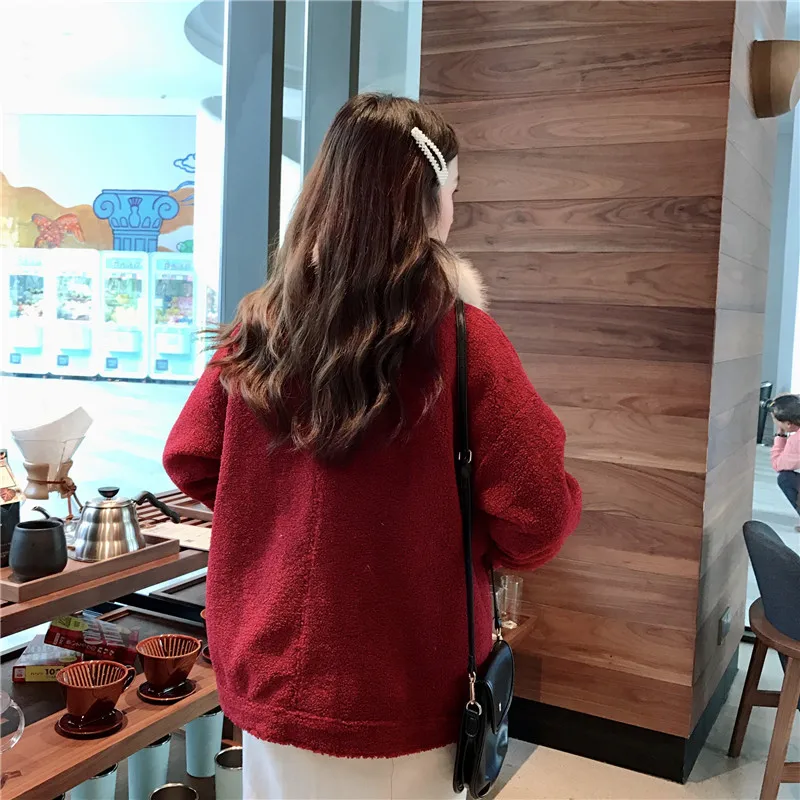 Chaquetas mujer invierno 2018 dames kleding плюс размеры утолщаются хлопок студент одежда Куртка