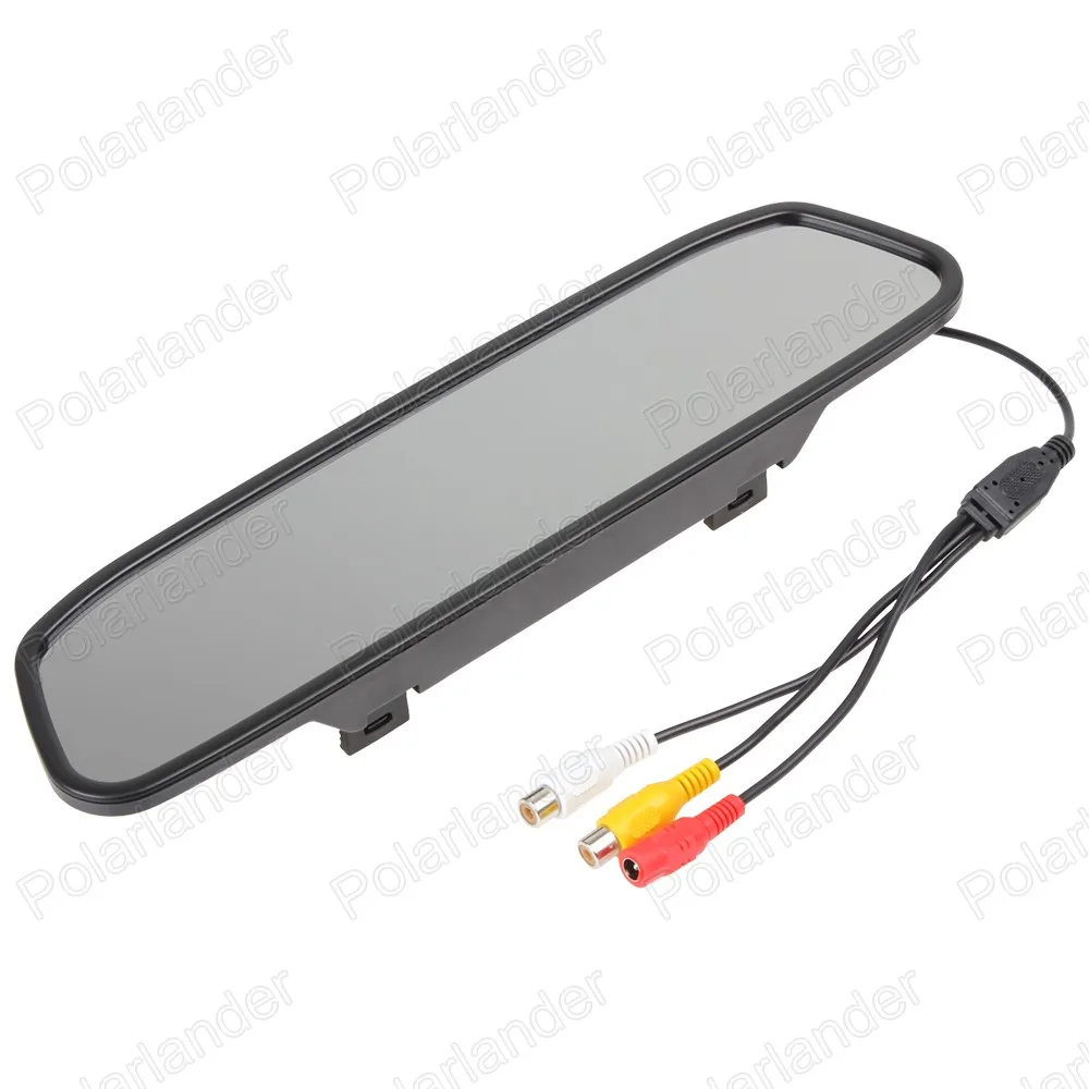 4 3-дюймовый TFT LCD 640x272 Автомобильное зеркало заднего вида парковочный монитор для