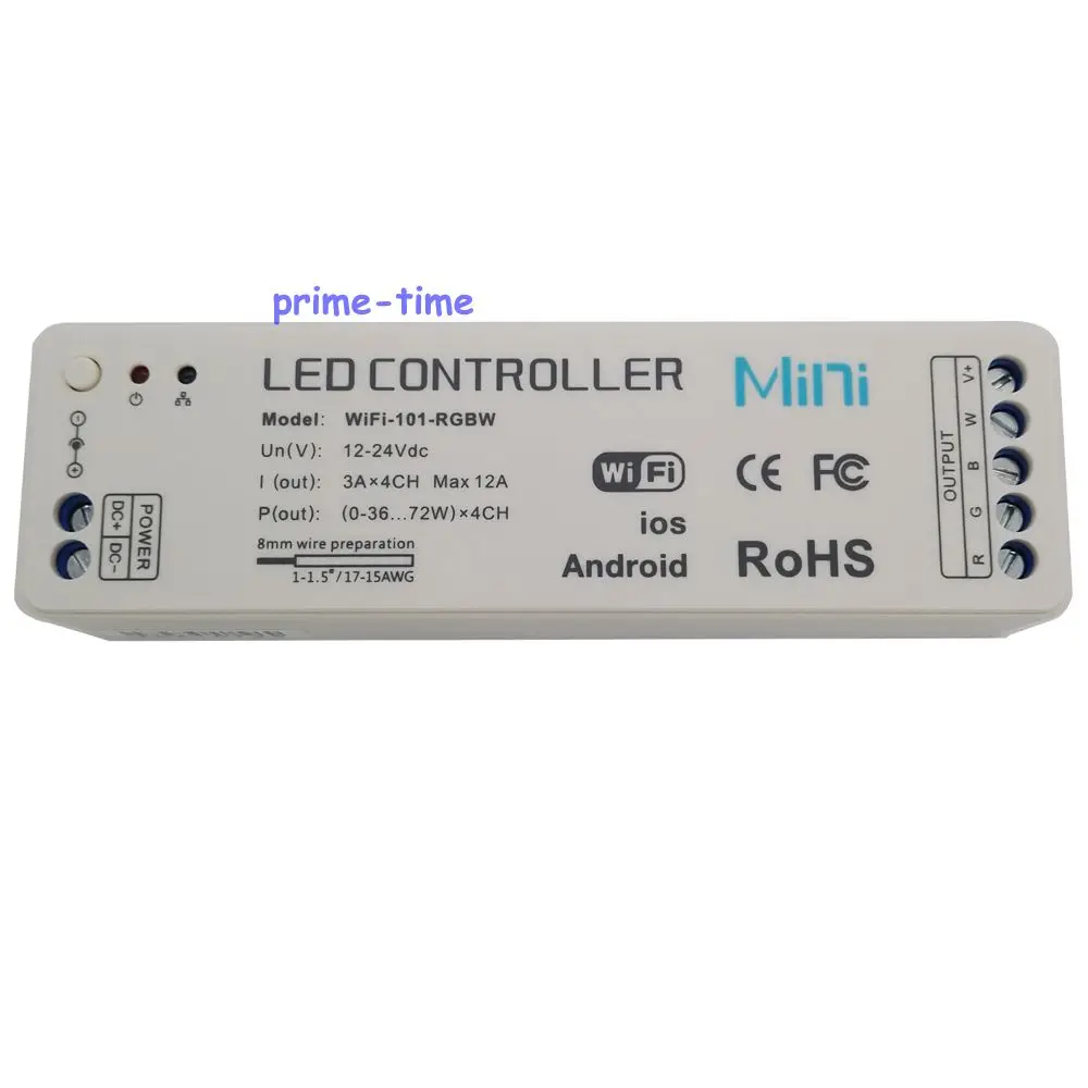 Мини контроллер для светодиодсветильник ленты 2 4 ГГц с поддержкой Wi Fi|led controller