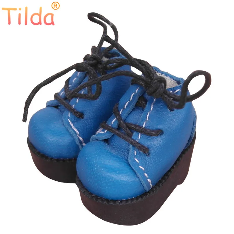 Тильда 1/6 кукла сапоги новая платформа обувь для куклы Blythe Pullip 4 см высокий каблук